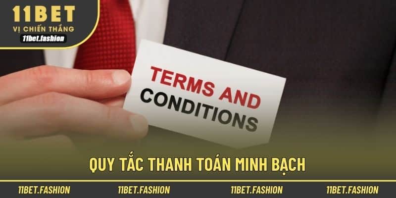 Quy tắc thanh toán minh bạch